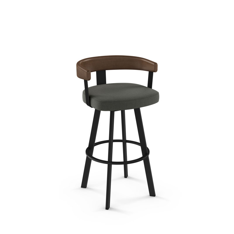 Corrigan Studio Drees Swivel Bar Stool & Reviews Wayfair